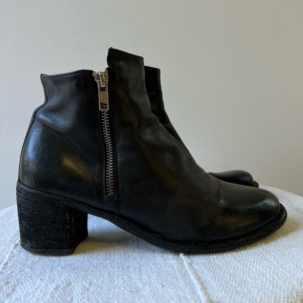 Officine Creative double zip classic booties